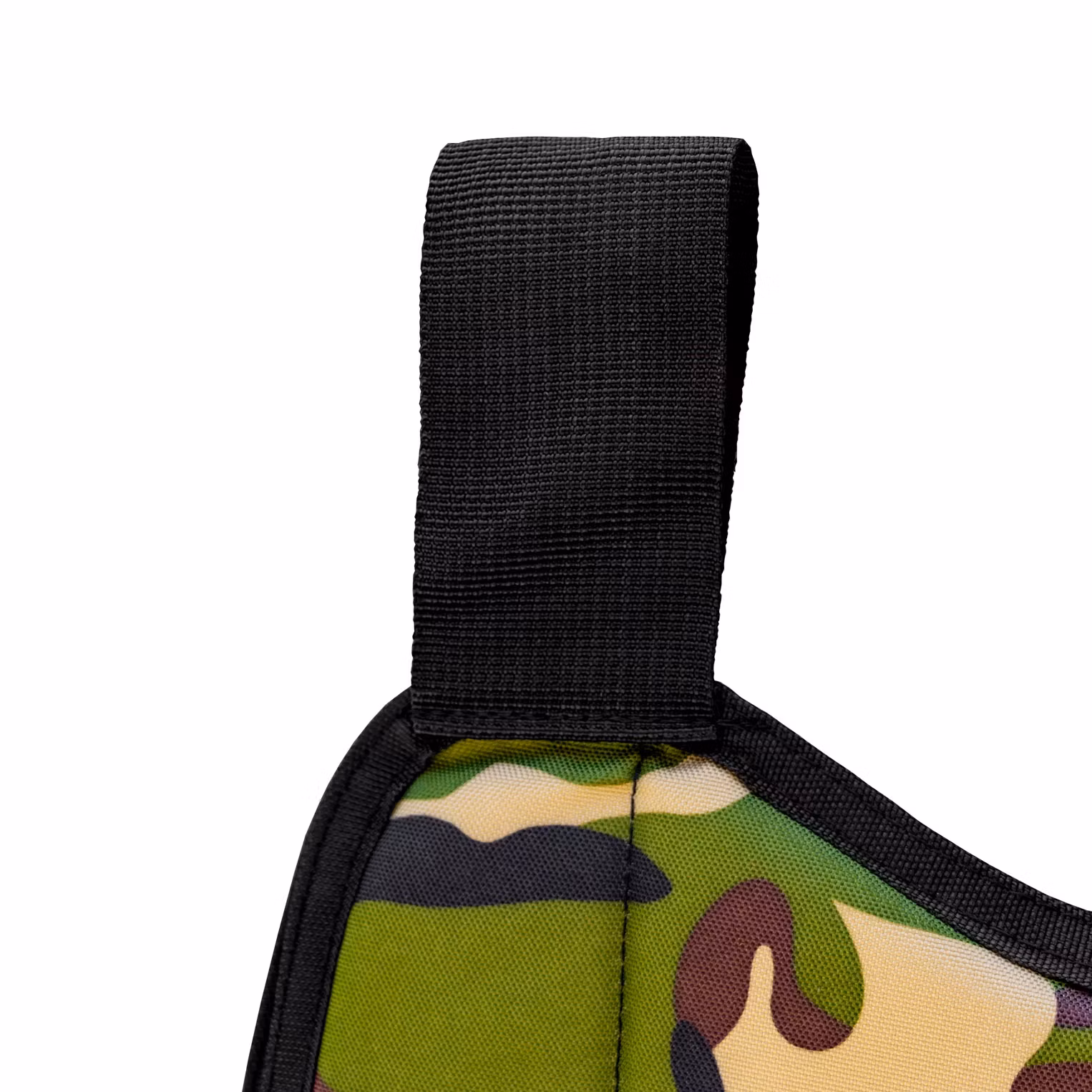 Field Chest Protector Black/Woodland Camo