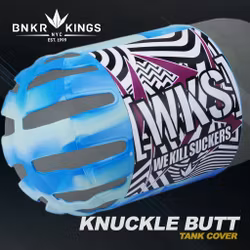 Bunkerkings Knuckle Butt WKS Shred Cyan