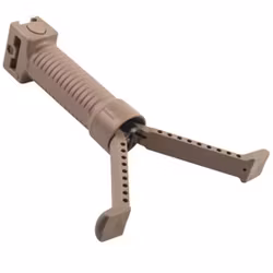 DELTA SIX Tactical Front Grip w/ Integrated Bipod Desert / Tan