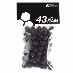 Dynamic Sports Rubberballs .43 Kaliber 100st Black