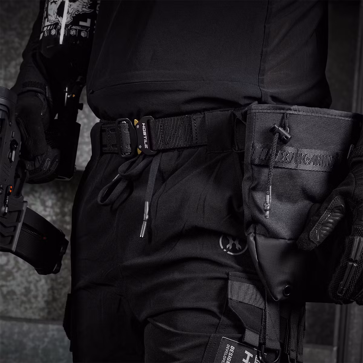 HK Army Quick Click Molle Belt Black