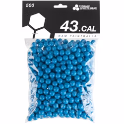 Dynamic Sports RAM Paintballs .43 Kaliber 500st Blå