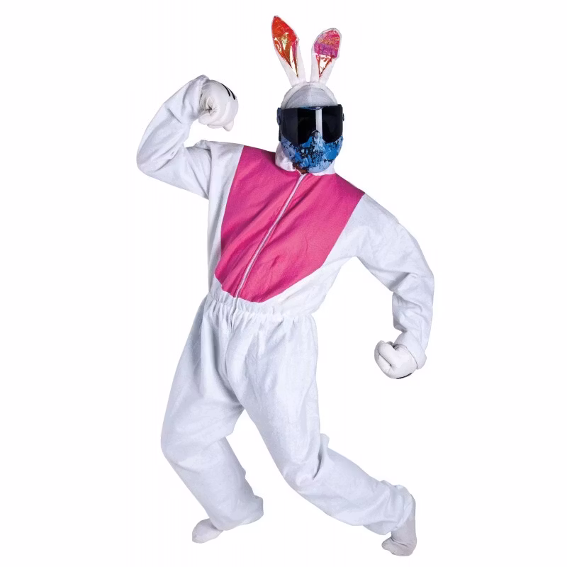 Kombinezon królika Hypersports w kolorze białym