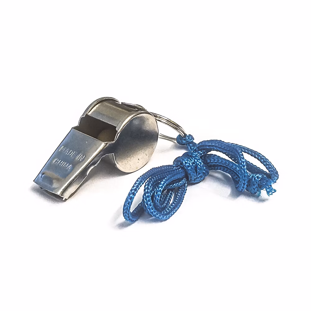 Buddha High Quality Metallic Ref Whistle / Visselpipa