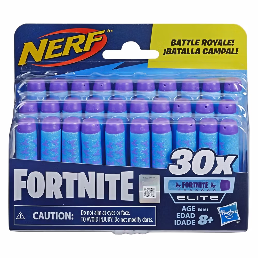 Recambio de dardos NERF Fortnite Elite 30