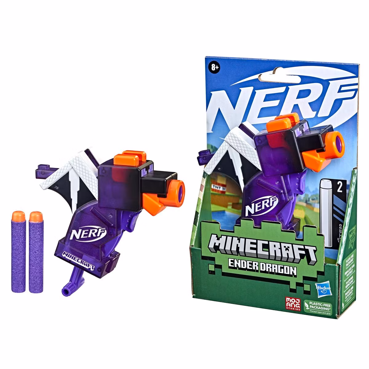 NERF Minecraft Microshots Ender Dragon