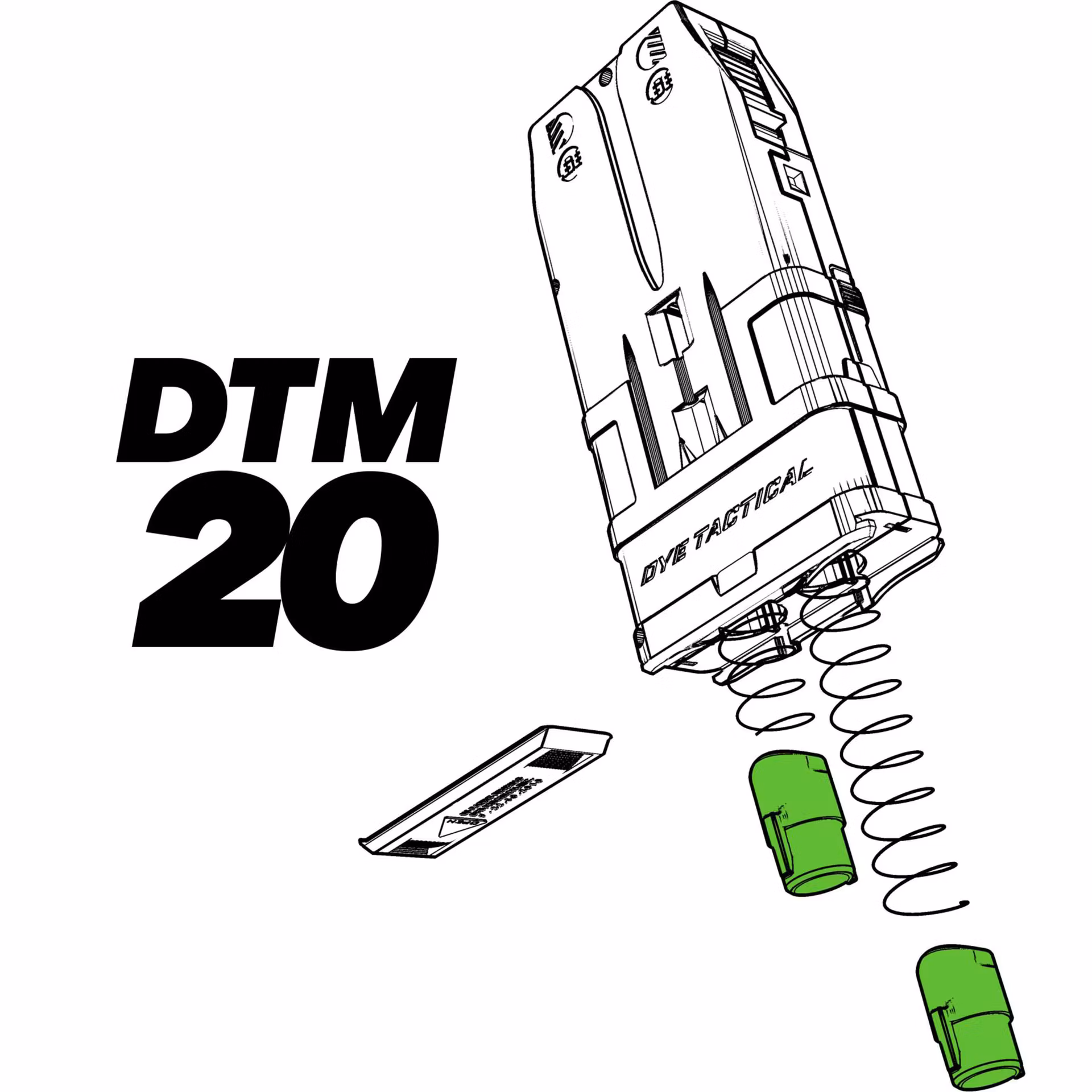 Planet Eclipse DTM-20 Spring and Follower Kit 12-pack