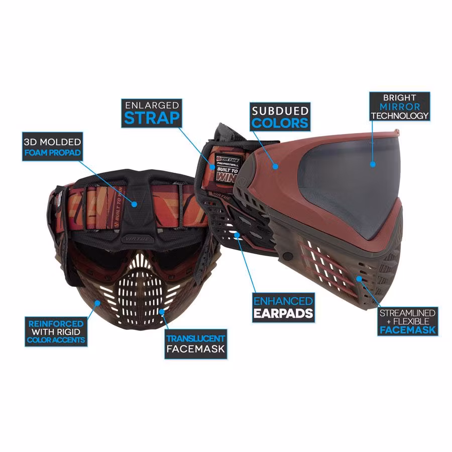 Virtue VIO Contour II Dark Slate Red