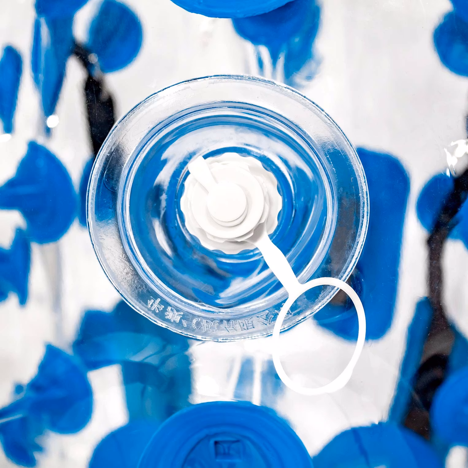 Games2U Piłka zderzakowa / kulka bąbelkowa dla dorosłych 1,5 m, niebieska/przezroczysty PVC