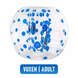 Games2U Bumper Ball / Bubble Ball Vuxen 1.5m Blue/Clear PVC