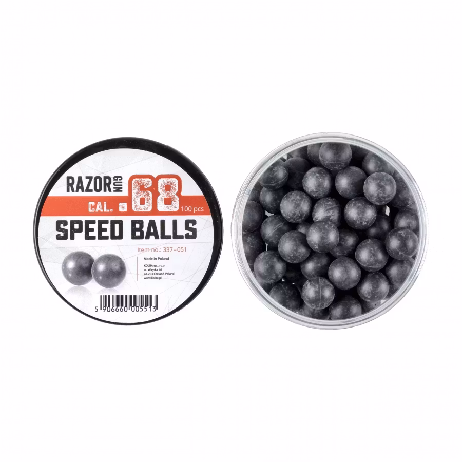 RazorGun Rubberball Speed Ball .68 Kaliber 100st (337-051) - Target Shooting