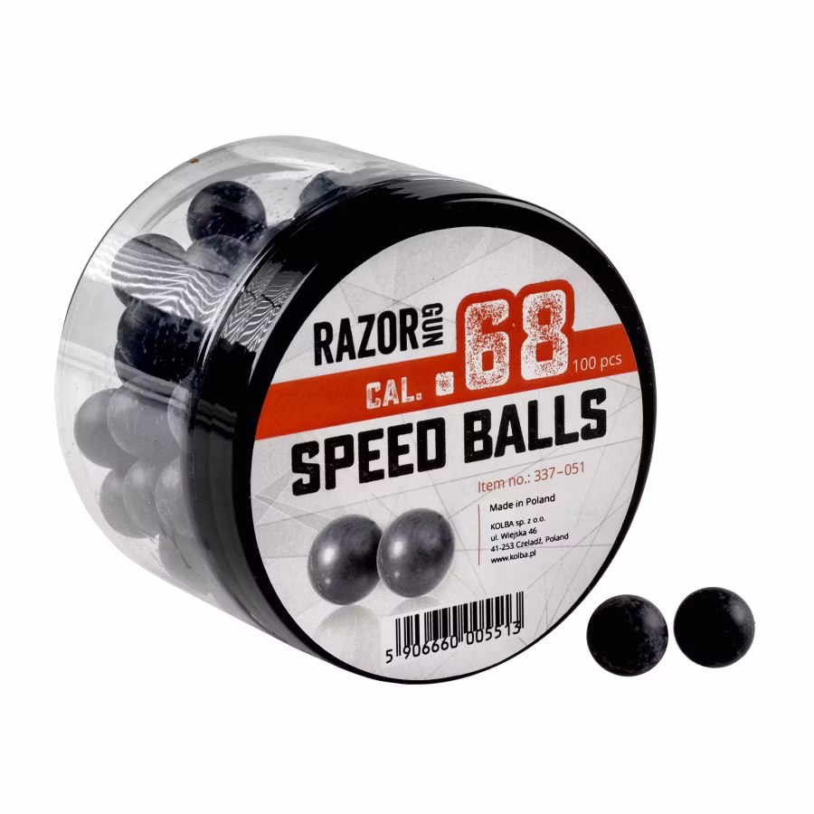 RazorGun Rubberball Speed Ball .68 Kaliber 100st (337-051) - Target Shooting