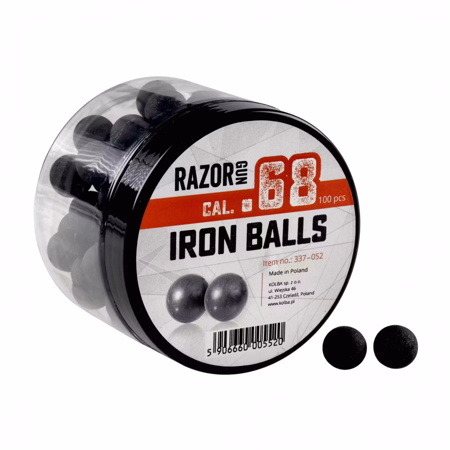 RazorGun Iron Balls .68 Kaliber 100st (337-052) - Target Shooting
