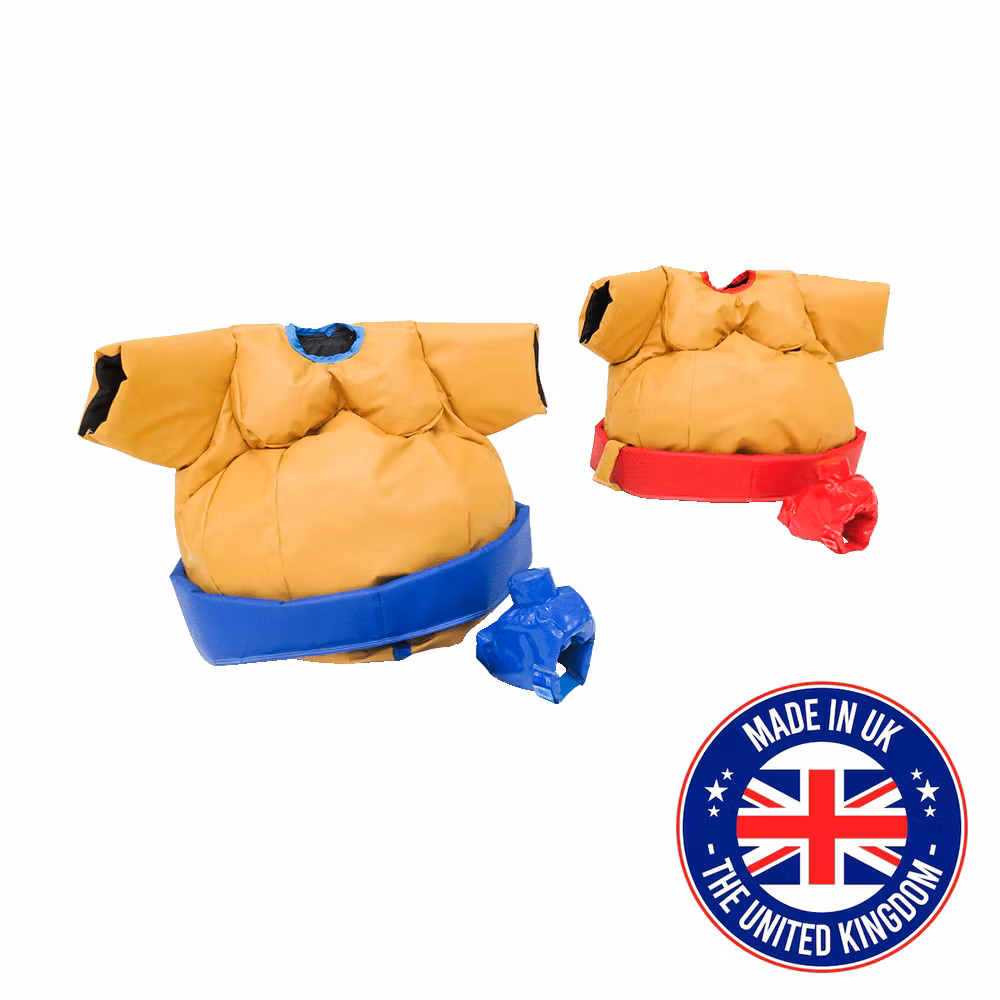 Games2U Sumodräkter 2st inkl. Matta - Tonåringar