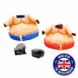 Games2U Sumodräkter 2st inkl. Matta - Vuxen