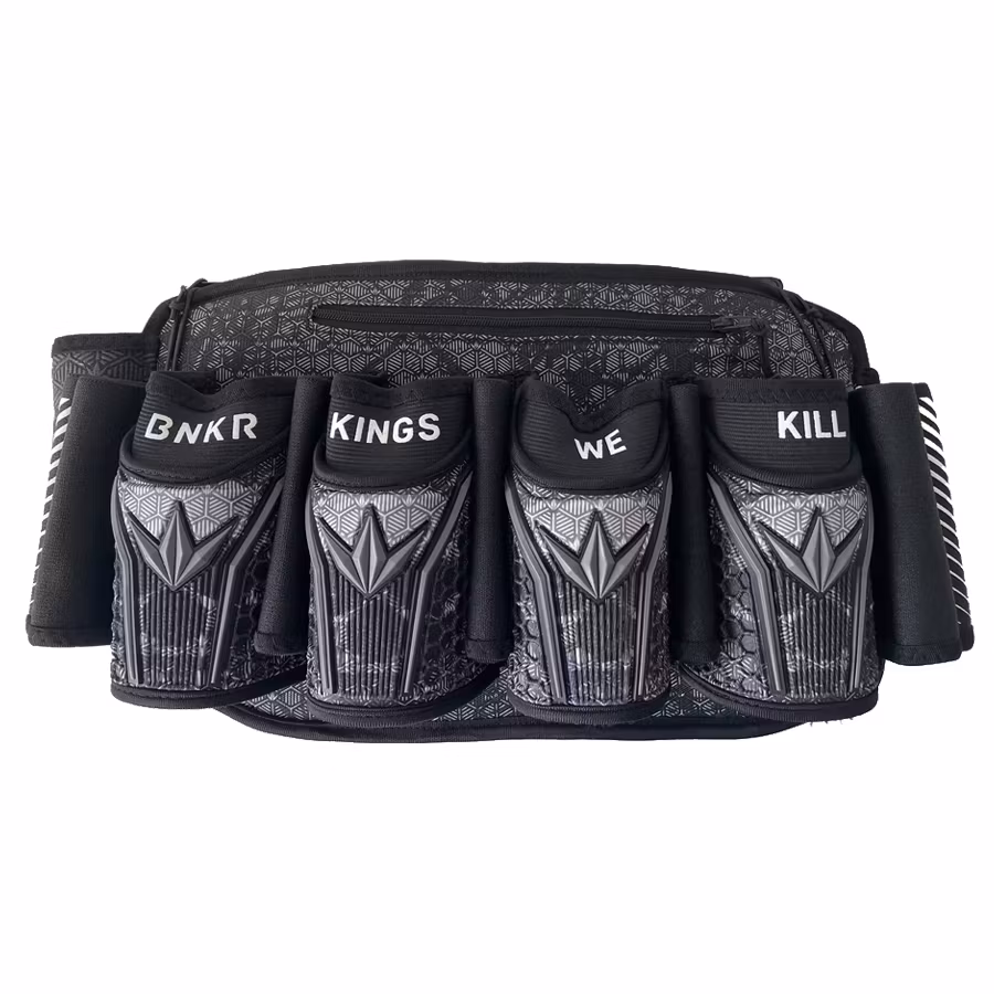 Bunkerkings Fly2 Pack 4+7 White/Black Splash