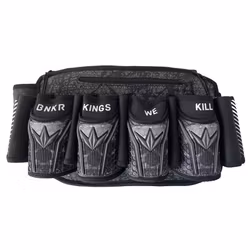 Bunkerkings Fly2 Pack 4+7 White/Black Splash