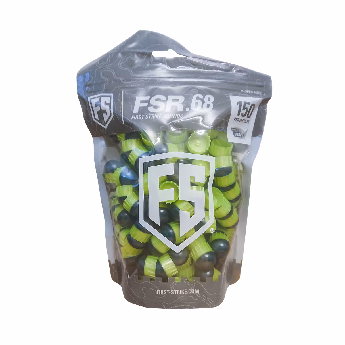 First Strike FSR 150 .68, kaliber zielony/zielony