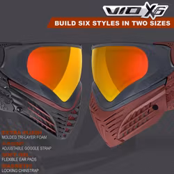Virtue VIO X6 Goggle Red Fire