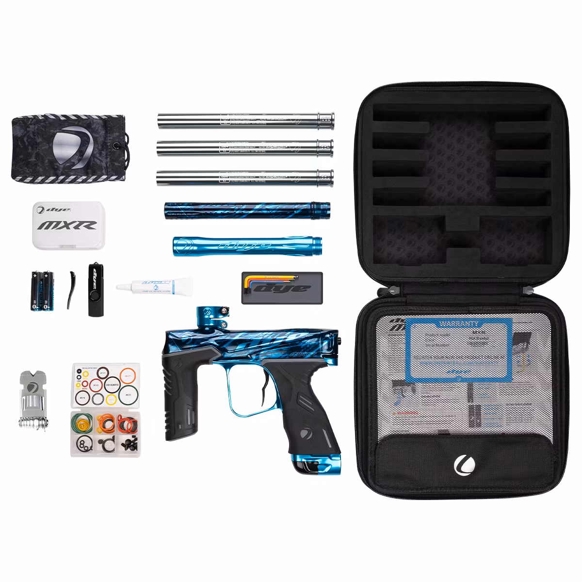 DYE MXR Marca PGA / Negro / Cian