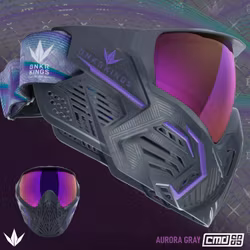 Bunkerkings CMD Goggle Aurora Gray