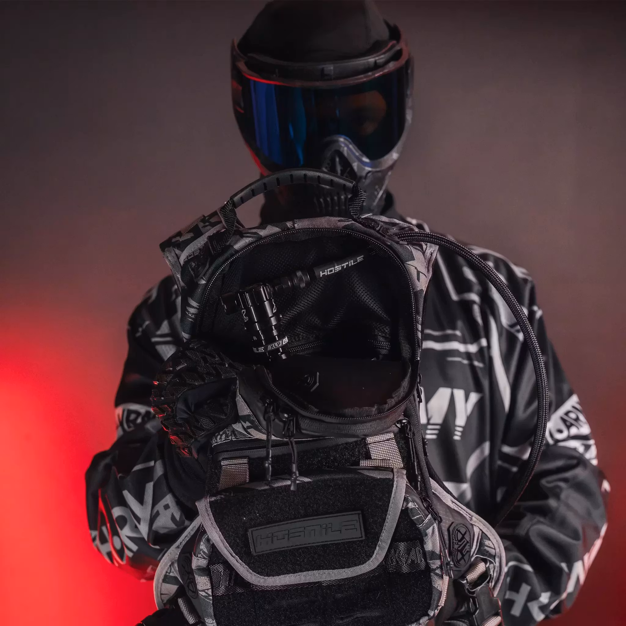 HK Army Hostile XLP Regulator Side Port QD Black