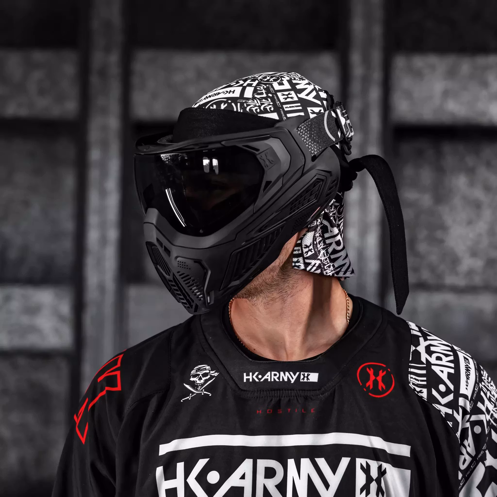 HK Army Skull Wrap Chaos Black