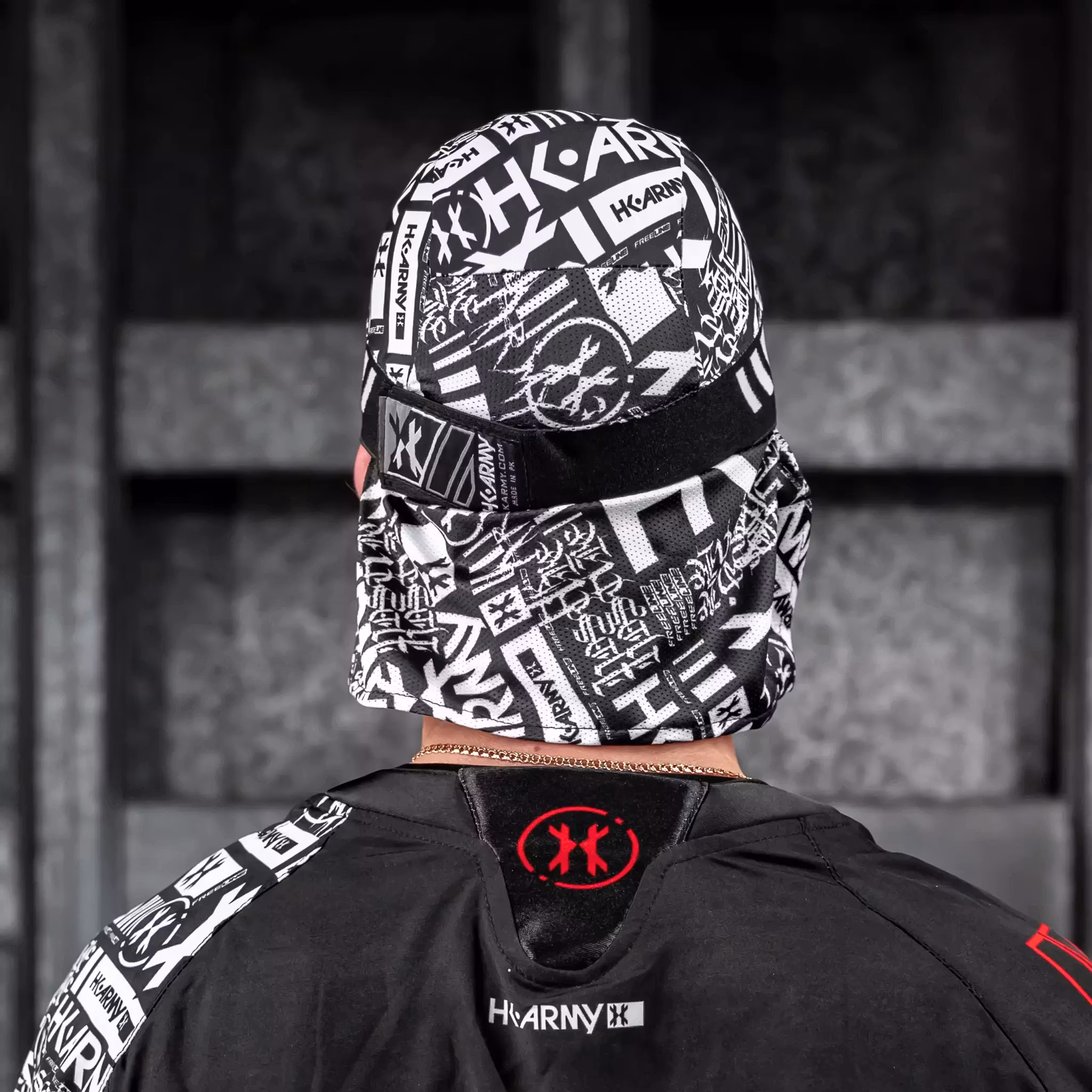 HK Army Skull Wrap Chaos Black