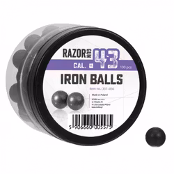 RazorGun Iron Balls .43 Kaliber 100st (337-056) - Target Shooting