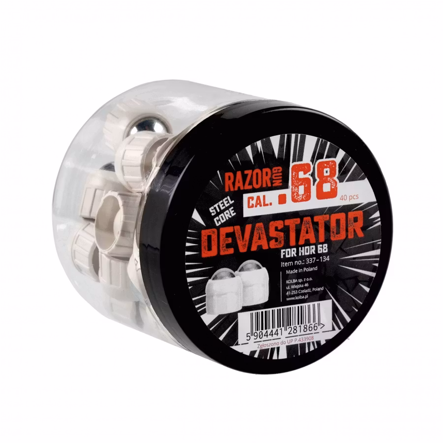 RazorGun Steel Core Devastator for HDR 68 .68 Kaliber 40st (337-134) - Target Shooting