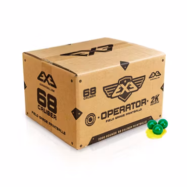EXE Operador Paintballs Calibre .68 2000 piezas