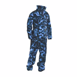 Spirit Field Light Coverall Blue Camo