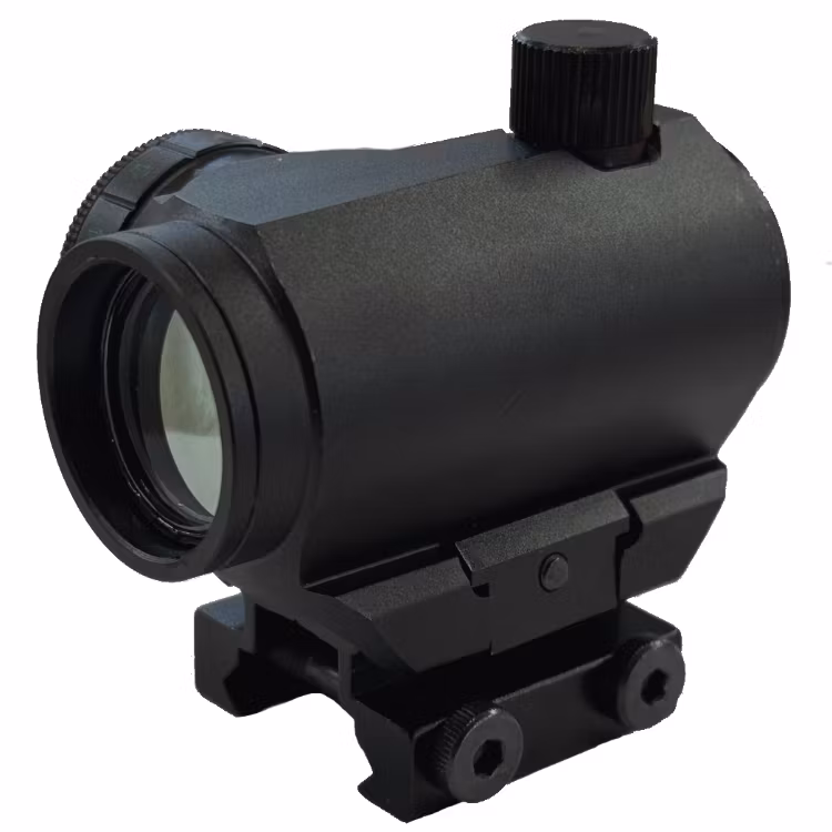 DELTA SIX T1 Tactical Scope Red Dot Visor 20mm Rail Black