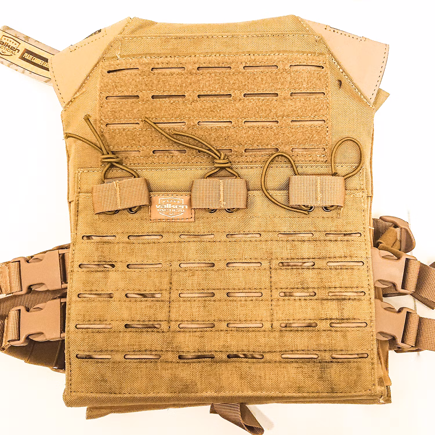 Valken Plate Carrier LC Tan - Missfärgat exemplar