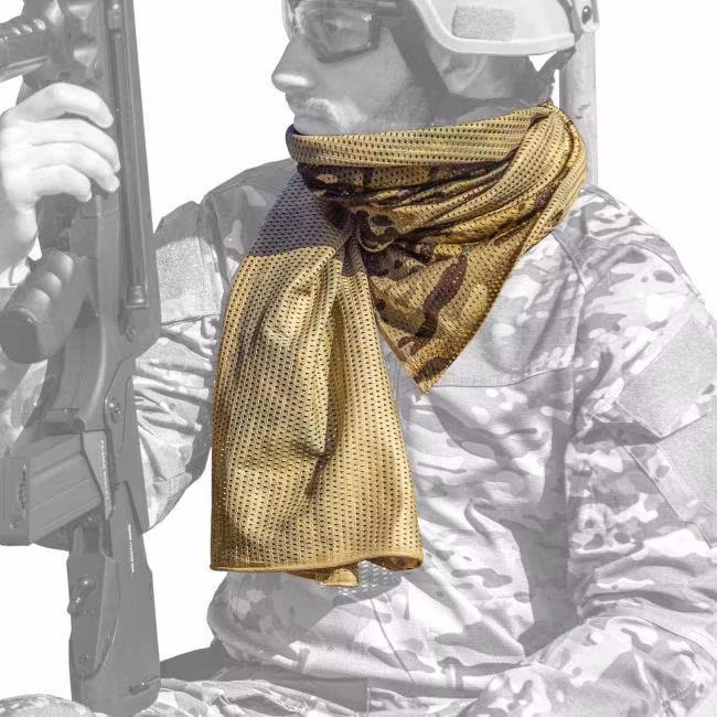 Spirit Field Mesh Scarf Neckerchief Multicam