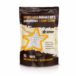 Spirit Field Airsoft BBs BIO 0.20gr 1Kg/5000rnds Bag
