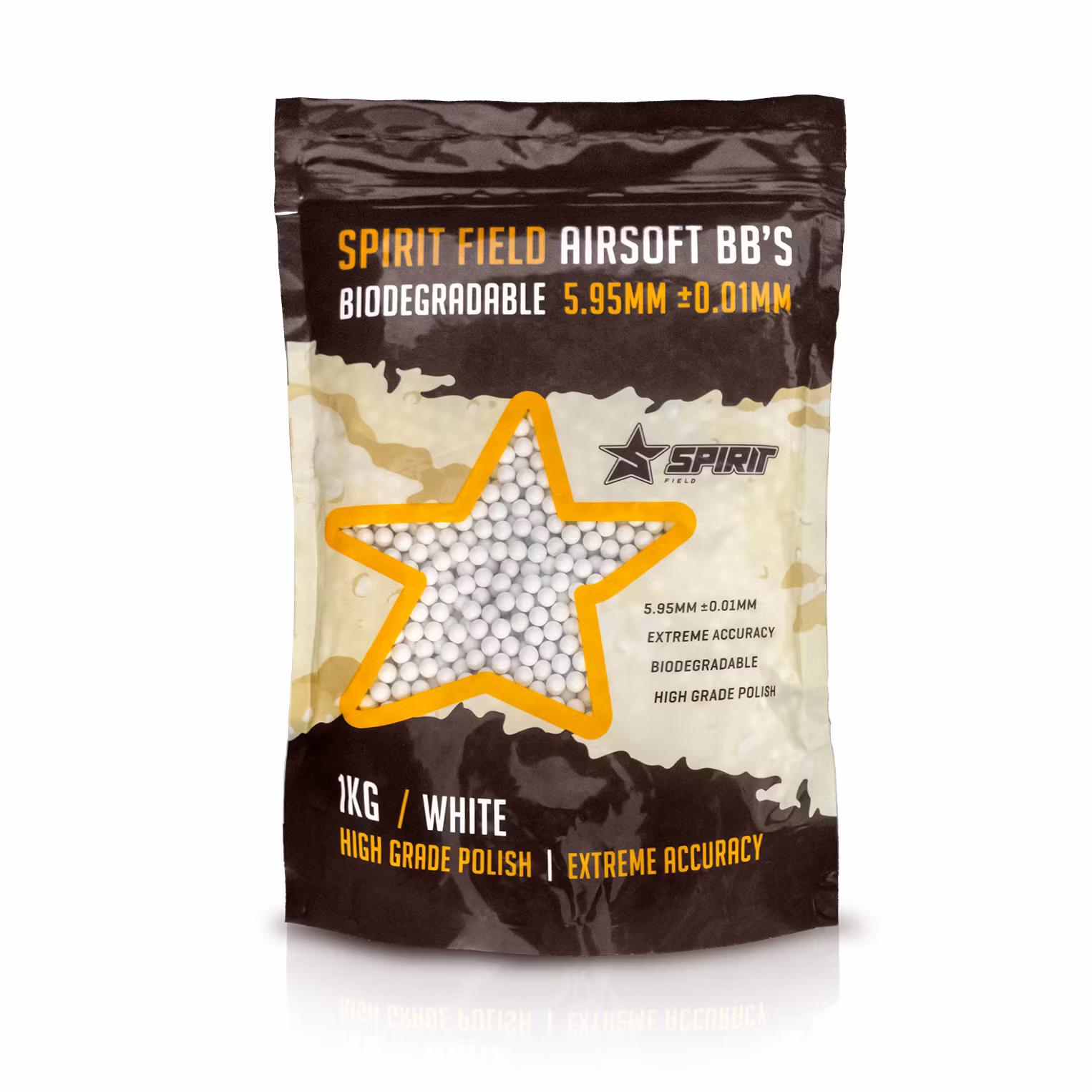 BBs Spirit Field BIO 0.28gr 1Kg/3571rnds Bag