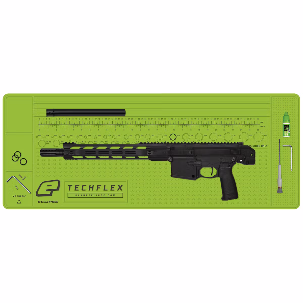 Planet Eclipse XL Magnetic Tech Mat Green