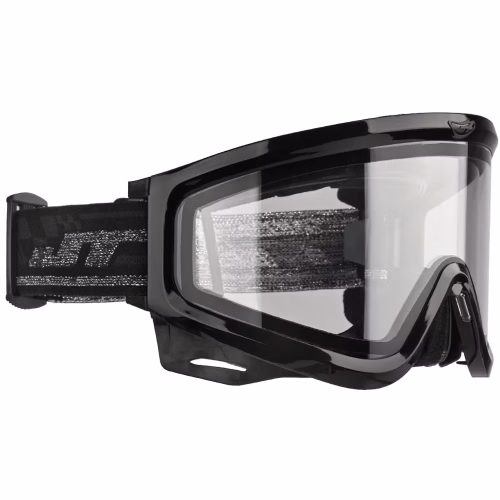 JT QLS Goggle Frame Black w/ Clear Lens & Strap