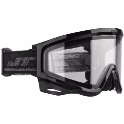 JT QLS Goggle Frame Black w/ Clear Lens & Strap