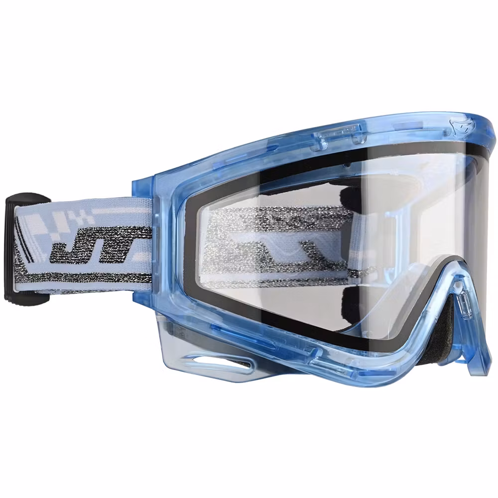 JT QLS Goggle Frame Ice Aquamarine w/ Clear Lens & Strap