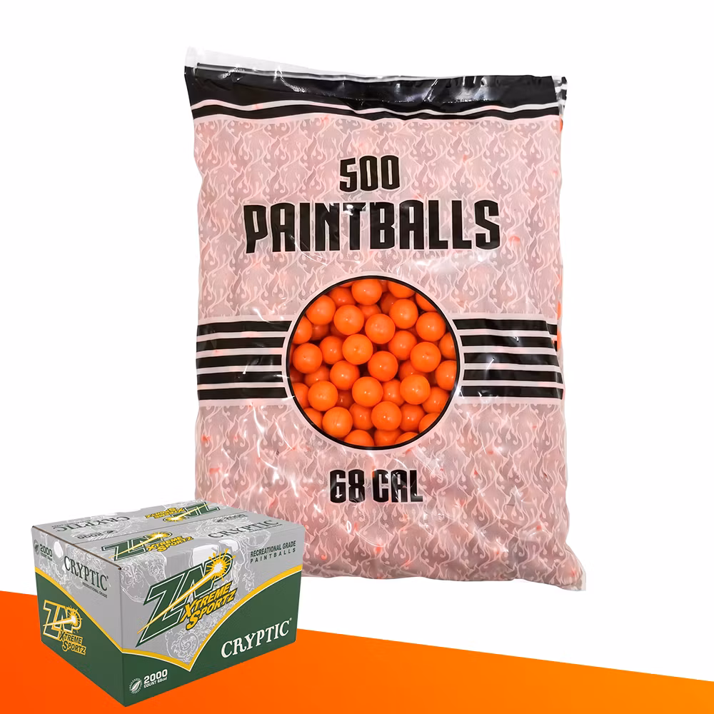 Zap Cryptic Paintballs .68 Kaliber 500st