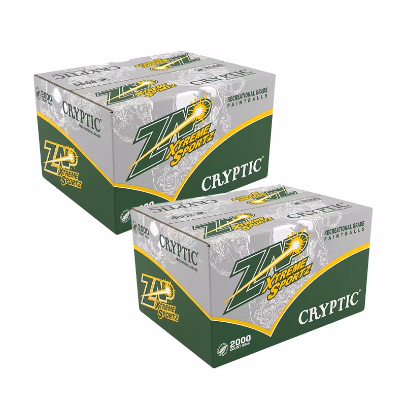 Zap Cryptic Paintballs .68 Kaliber - 2-Pack