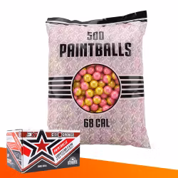 GI Sportz 3-Star Paintballs .68 Kaliber 500st