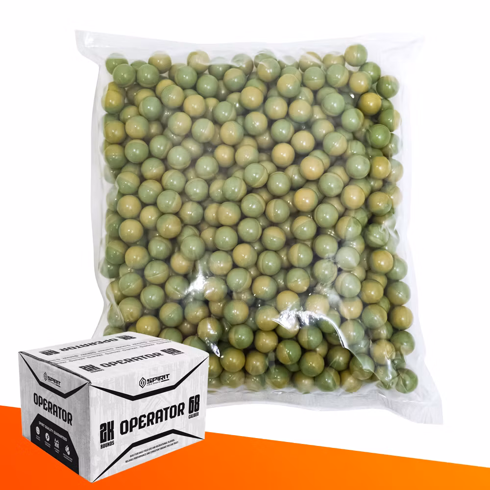 Spirit Operator Paintballs Kaliber .68 500 Stk