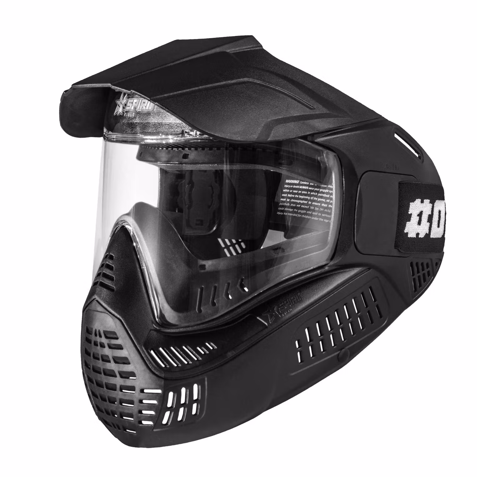 Spirit Field ONE V3 Goggle Single Lens Black