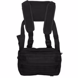 DELTA SIX Tactical Chest Bag Black