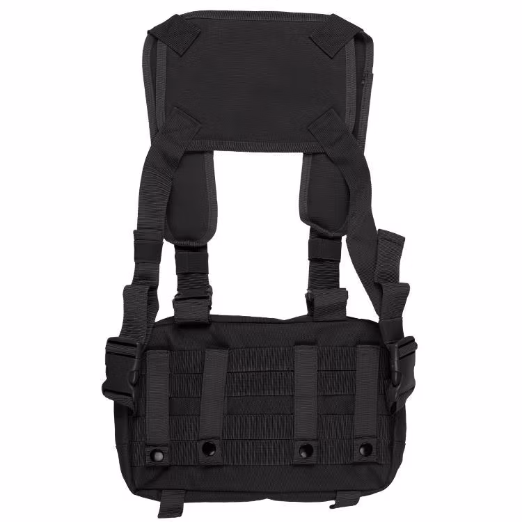 DELTA SIX Tactical Chest Bag Black