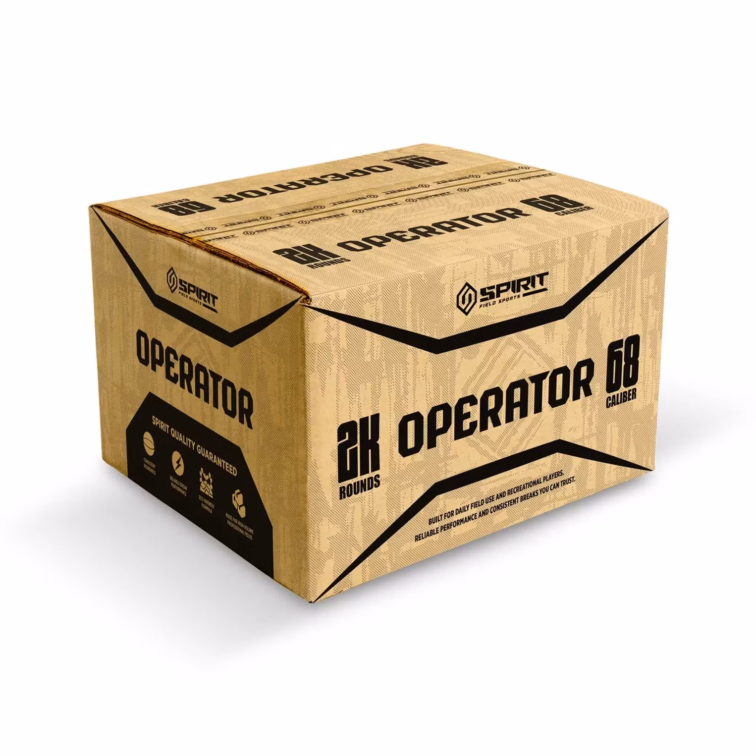 Spirit Field Operator Paintballs .68 Kaliber 2000 st