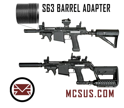 MCS Muzzle Thread Adapter for Planet Eclipse S63 Barrel